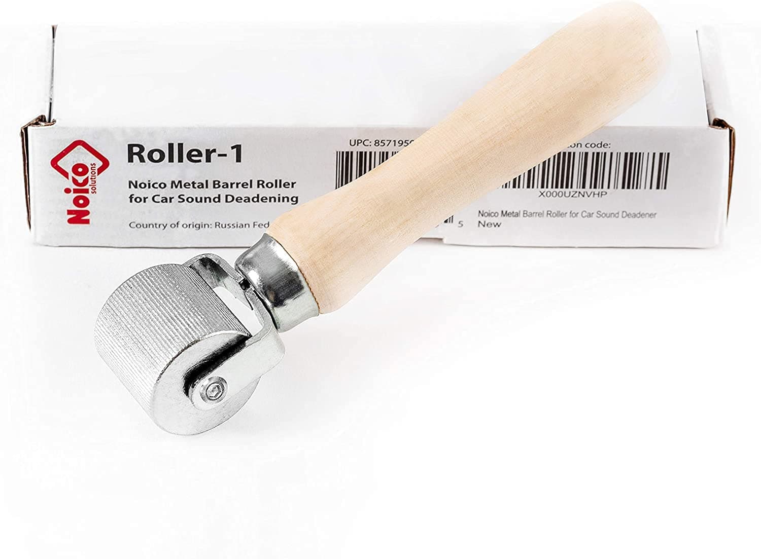 Noico Solutions Metal Barrel Roller Installation Tool for Automotive Sound Deadening Insulation Materials for Cars & Truck (Audio Dampening & Deadener Installation)