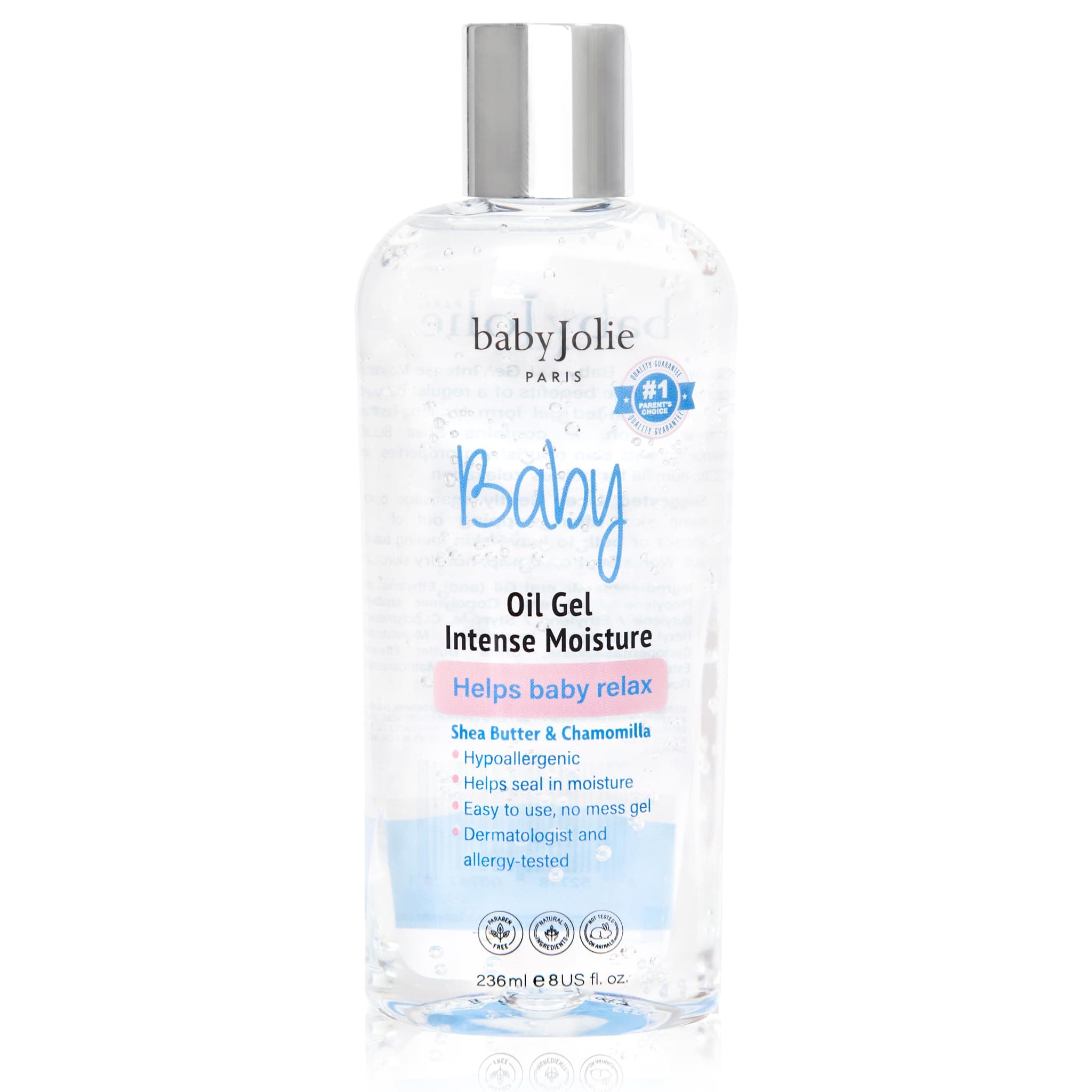 Relaxing Baby Oil Gel with Shea Butter & Camomile Intensive Moisture 8Oz
