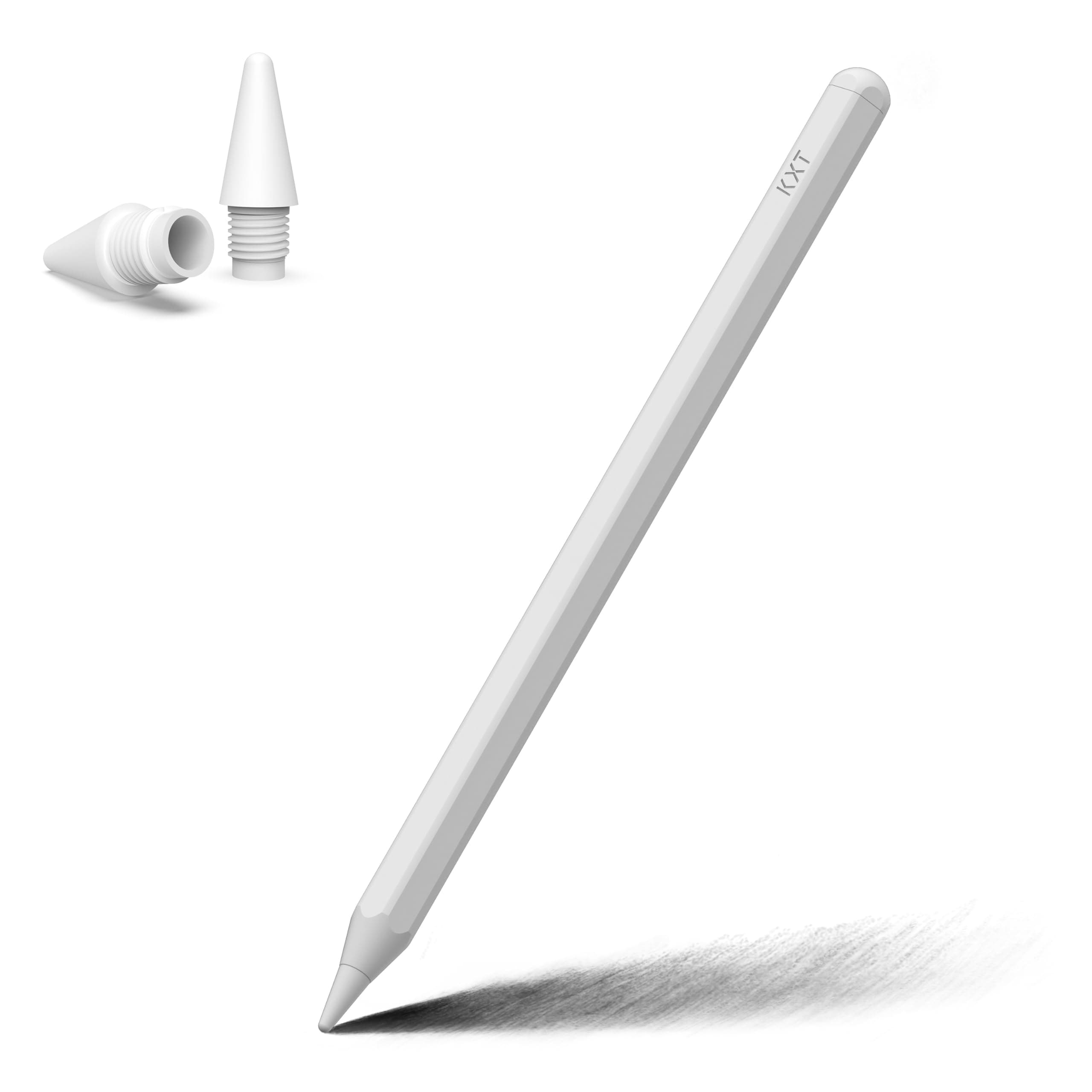 Stylus Pen for Apple iPad(2018-2025),With Tilt Sensitivity & Palm Rejection & Magnetic,Compatible iPad Pro 11/12.9(3/4/5/6th)/Air 3-6/Mini 5-6/iPad 6/7/8/9/10/11th Gen,Writing/Drawing ipad Pencil
