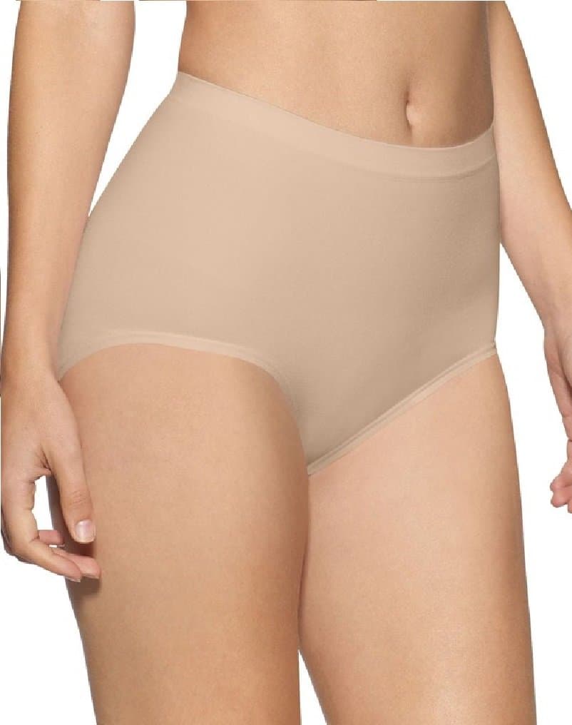Surefit Seamless Light Control Maxi Briefs Knickers S-XXXL (8-30) Womens Ladies [Sady Trading] (LARGE - UK 16/18, SKINTONE)