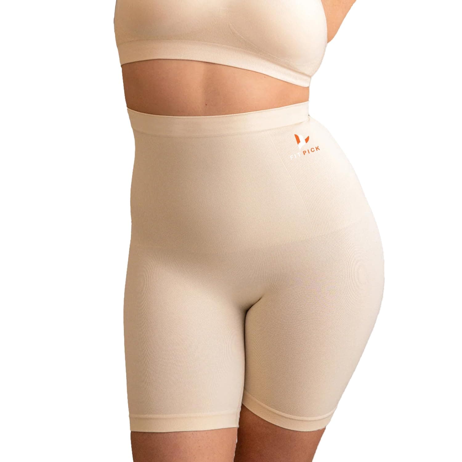 FIT PICK Tummy Tucker Women Shapewear for Women Tummy Control High Waist Body Shapewear with Anti Rolling Comfortable, Breathable Seamless Body Shaper