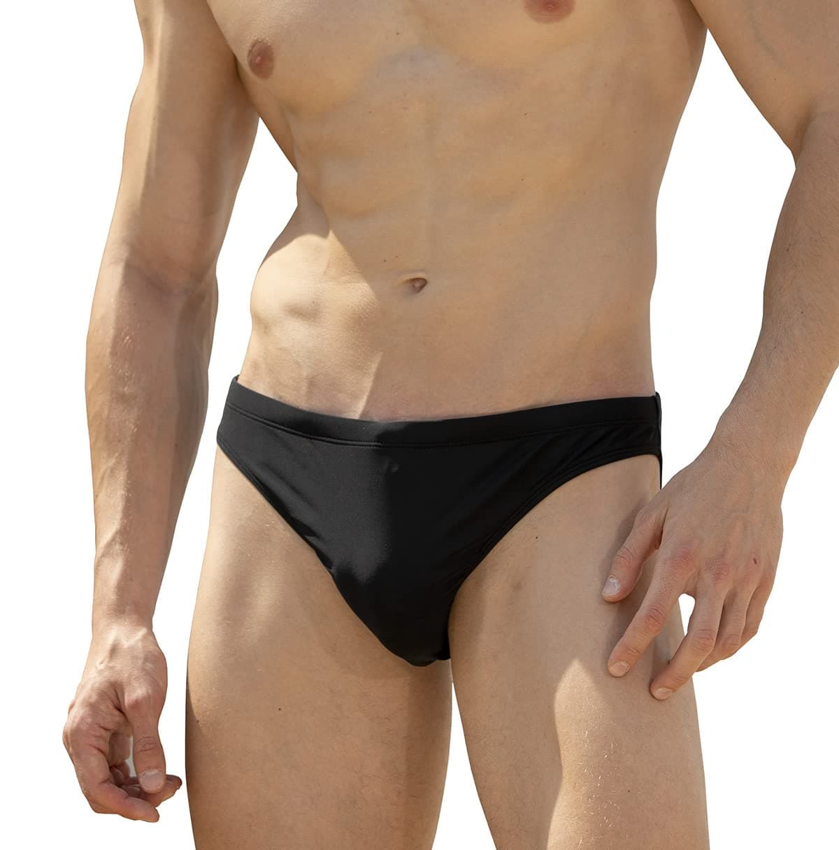 Mens Gradient Swim Briefs Stylish Comfortable Bikini Swimwear Sexy Micro Swimsuit Bathing Suit
