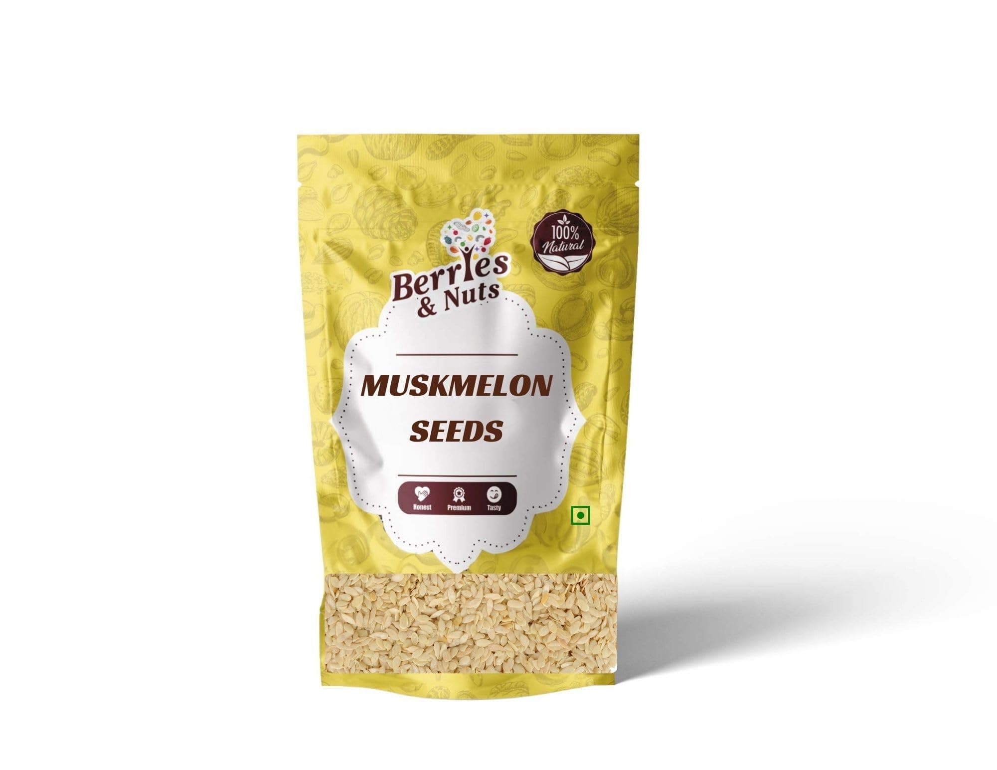 Berries And Nuts Premium Muskmelon Seeds | Kharbooj Magaz, Kharbhuja Beej | 250 Grams