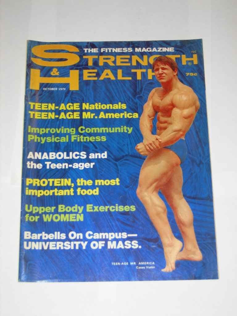 Strength and Health October 1970 Casey Viator