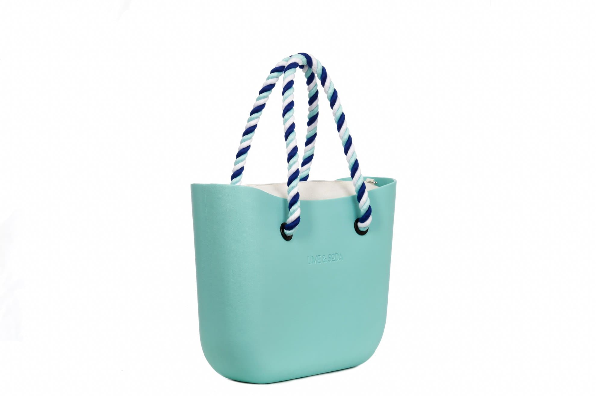 Lime & Soda Women’s Handbag - Made of Foam Rubber - EVA bag with Rope Handles - Women Lightweight Tote Bag