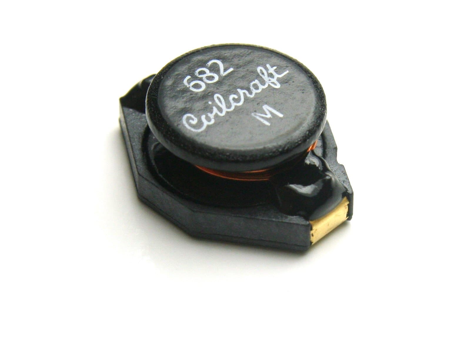 (SG #19) 8pcs Coilcraft Power Inductor 6.8uH 4.4A SMD SMT Flat Top DO3316P-682