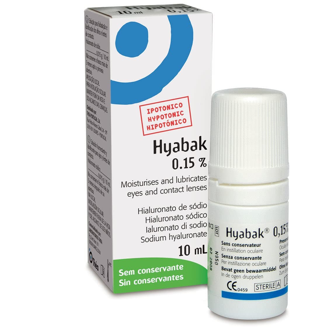 Hyabak Hyabak Protector Ophthalmic Solution Sodium Hyaluronate 0.15% Bottle - 10 ml