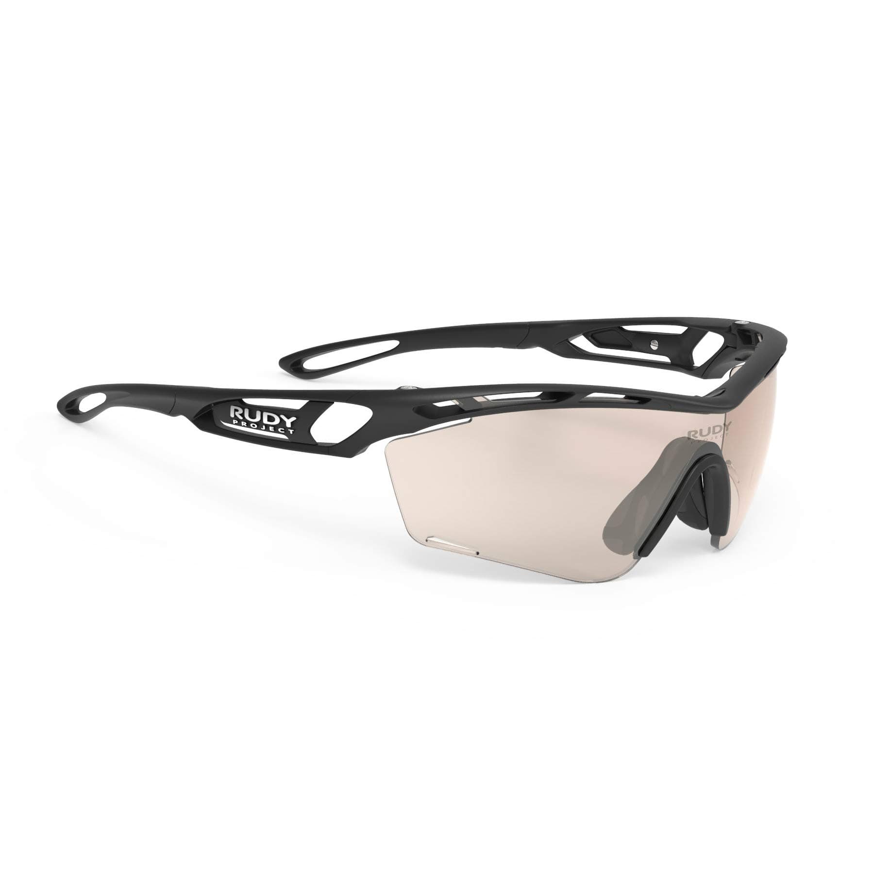 ルディプロジェクト(RUDYPROJECT) Rudy Project SP468906-0000 TRALYX SLIM Sports Sunglasses, Bicycle, Road Bike, Triathlon, Running, Tralix, Slim, Black Matte Frame, Impact X2 Dimmer Laser Red Lens