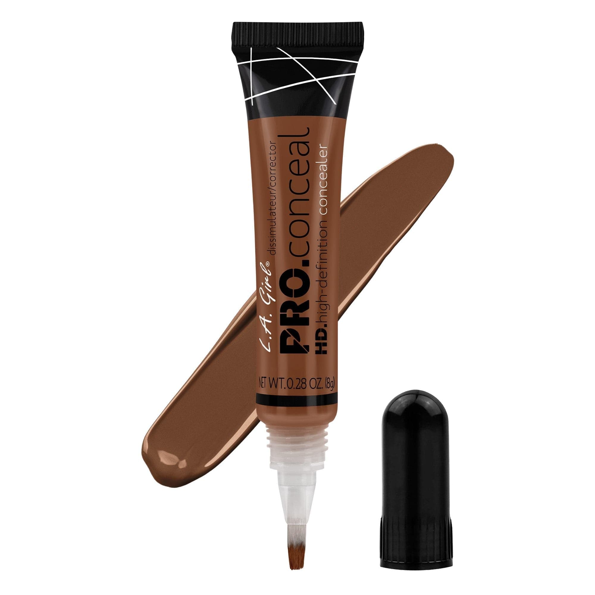 PRO.Conceal HD High Definition Concealer, Espresso 8g - Creamy Blendable Formula for Flawless Coverage, Colour Correcting & Highlighting