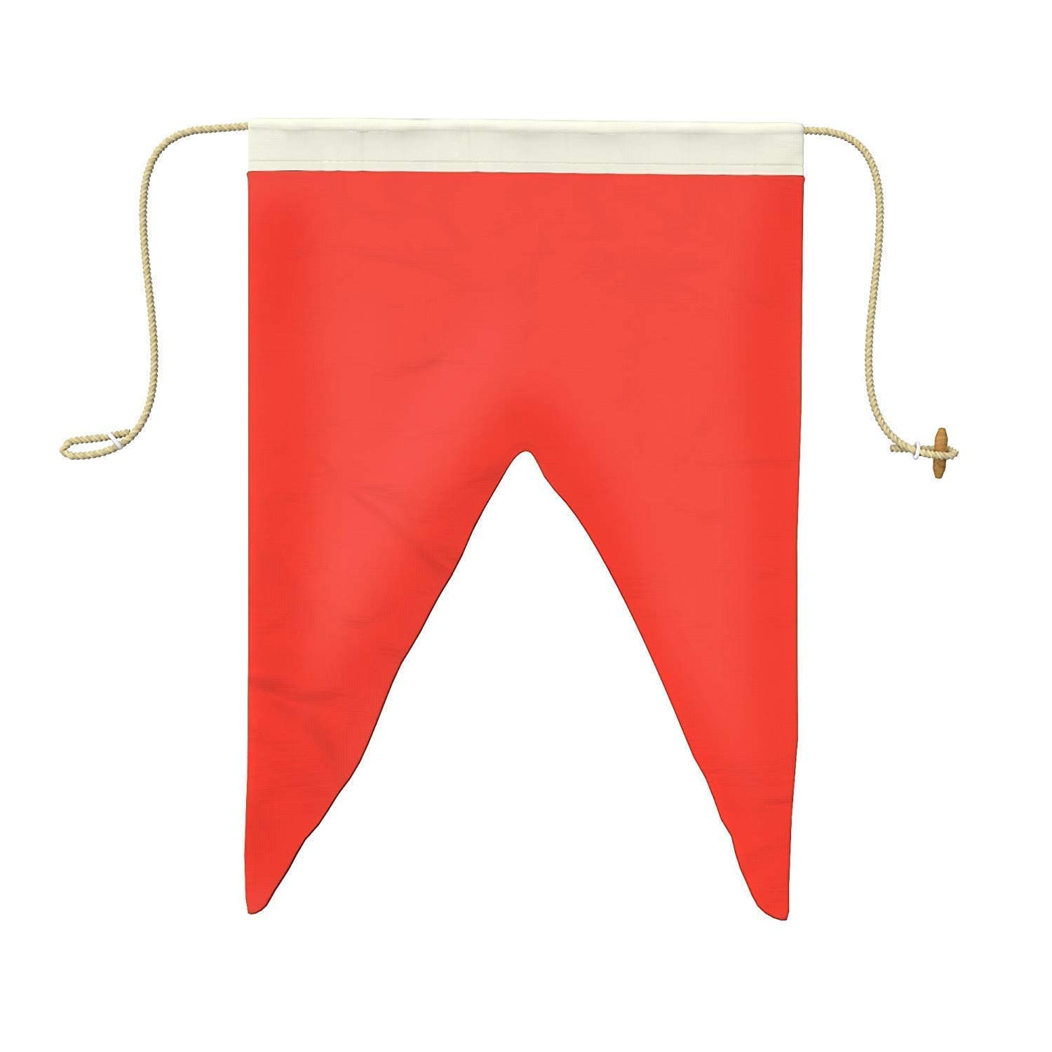 Ships Chandlery Nautical Flag | Maritime Alphabet Signal Flags; 19.5 inches Handsewn Double-Sided Cotton Fabric Decor (Letter B)