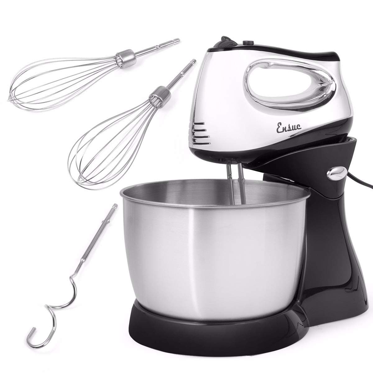 Ensue 6 Speed Stand Mixer w/Stainless Steel Bowl