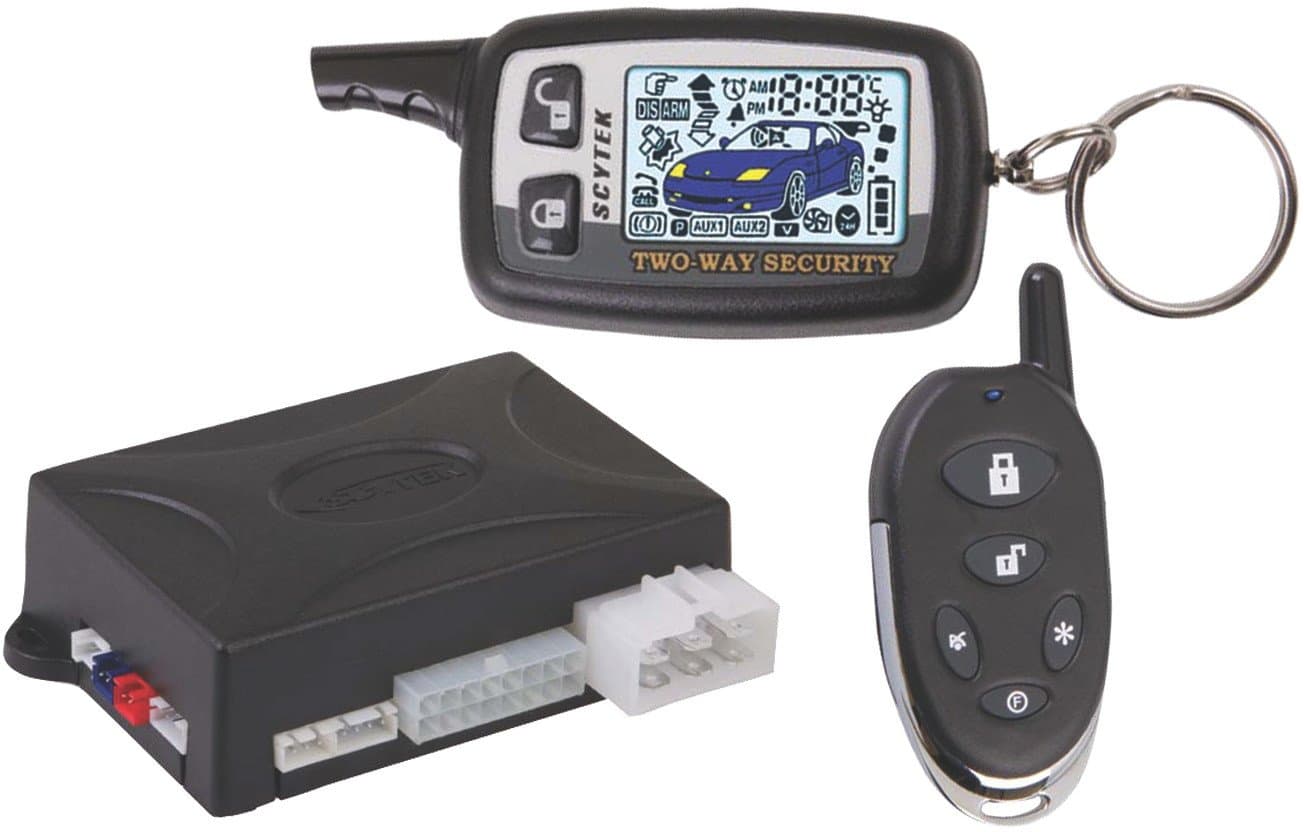 Scytek ASTRA 4000RS-2W-1 Remote Start 2-way Car Alarm with 2 Remotes