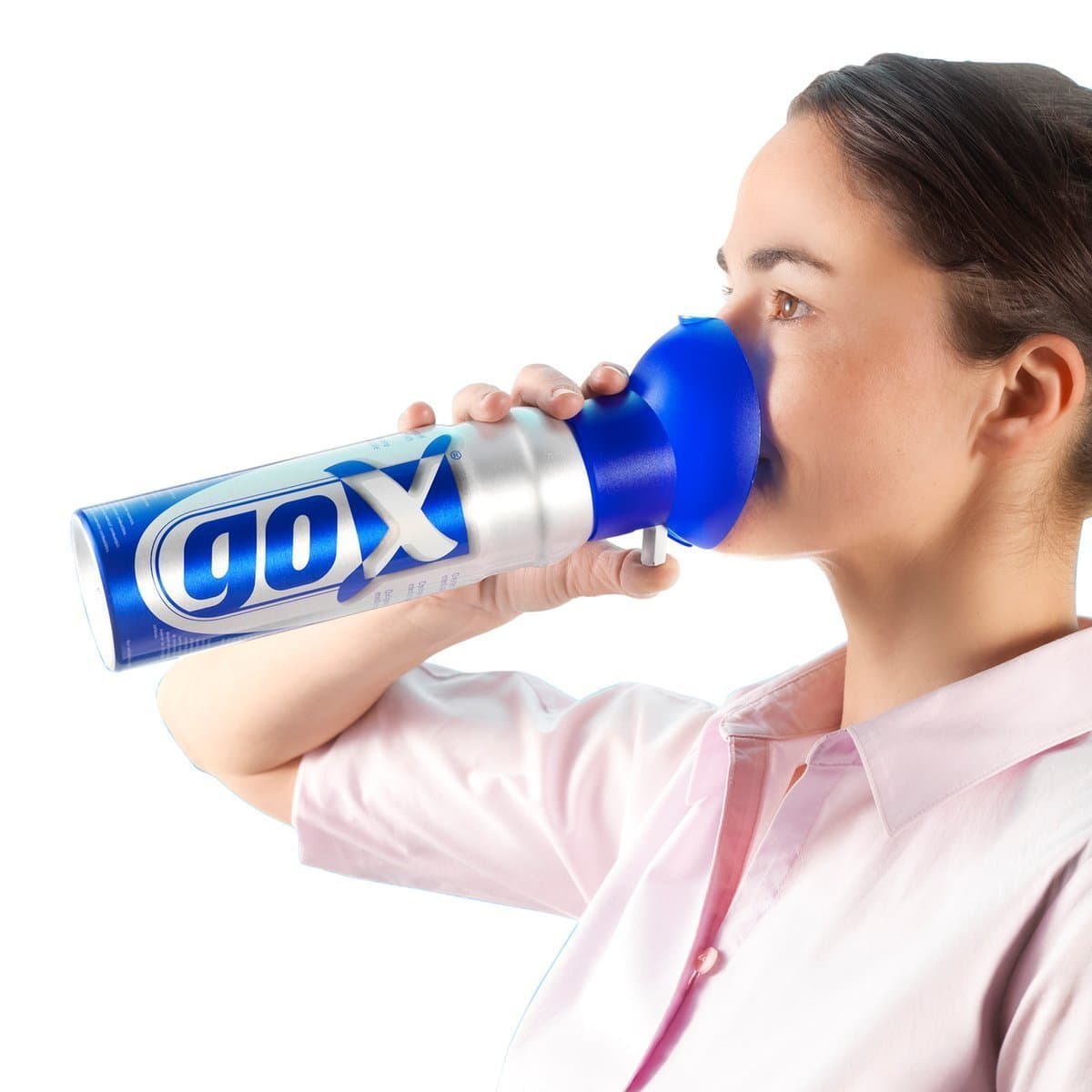GOX - 6-Litre Can of Pure Oxygen to Stimulate Energy, Ideal for Home, Travel and Use During Sports