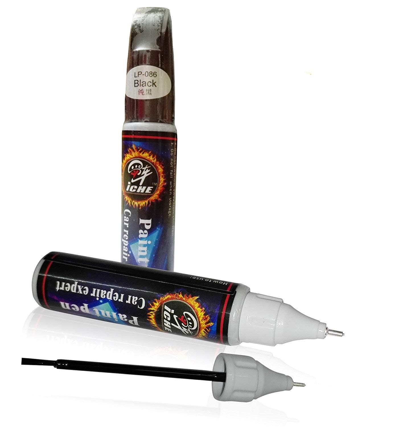 ICHE Car Scratch Repair Remover Filler & Sealer Painting Pen Car Coat Applicator Cars - 2 Pack (Silver Gray)