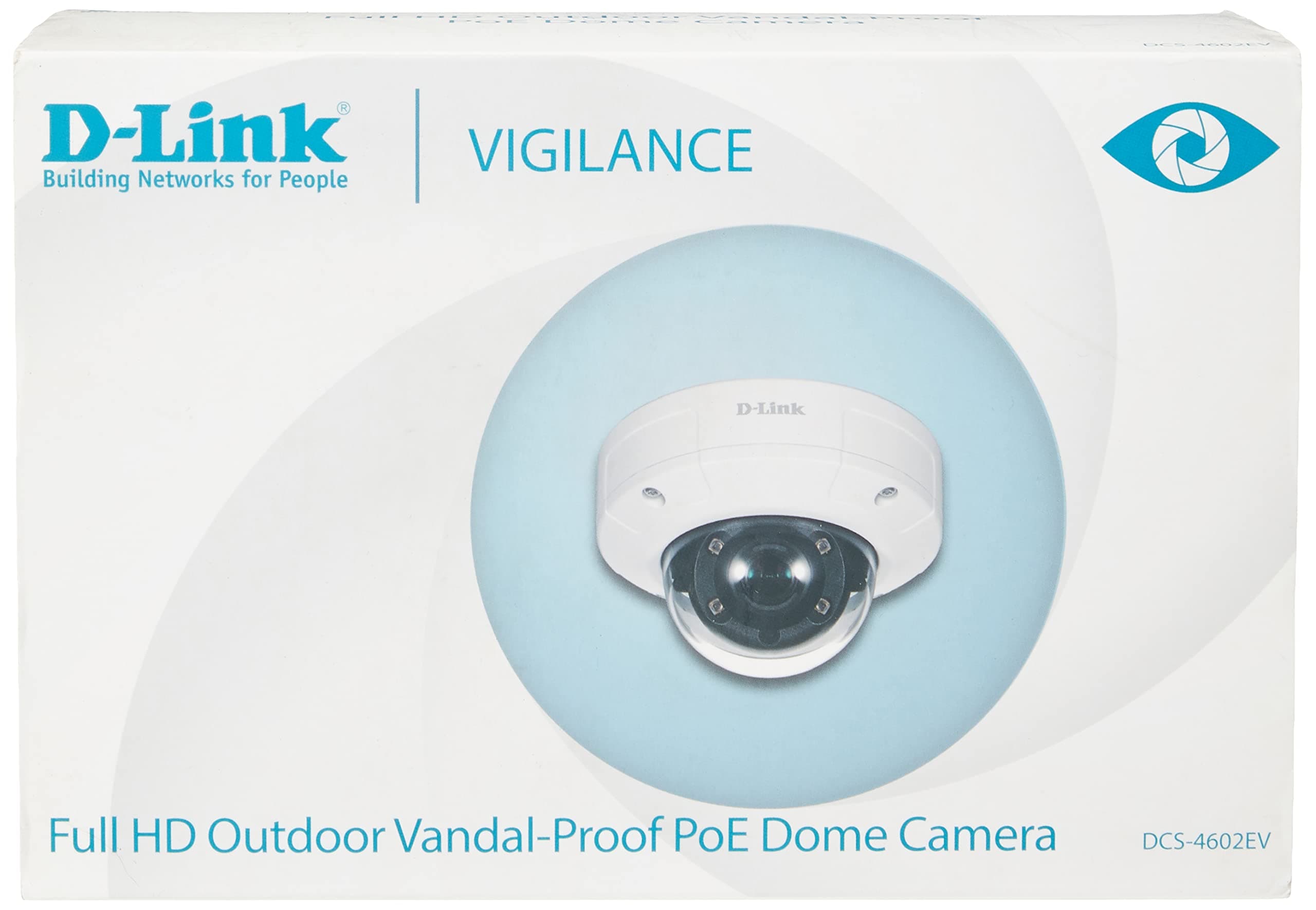D-Link Vigilance Full HD Outdoor Vandal-Proof PoE Dome Camera DCS-4602EV