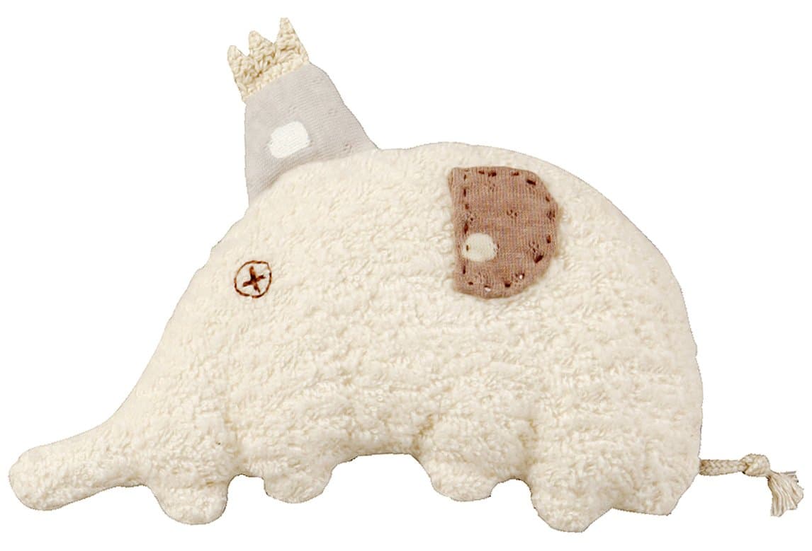 Naomi Ito Naomiitou OMINA Organic Cotton Rattle (tin containing) 7577