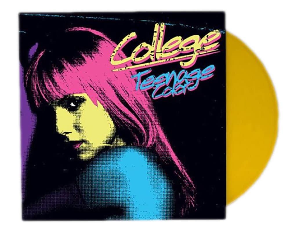 COLLEGE 'TEENAGE COLOR' Exclusive Yellow Sunset LP [vinyl] COLLEGE