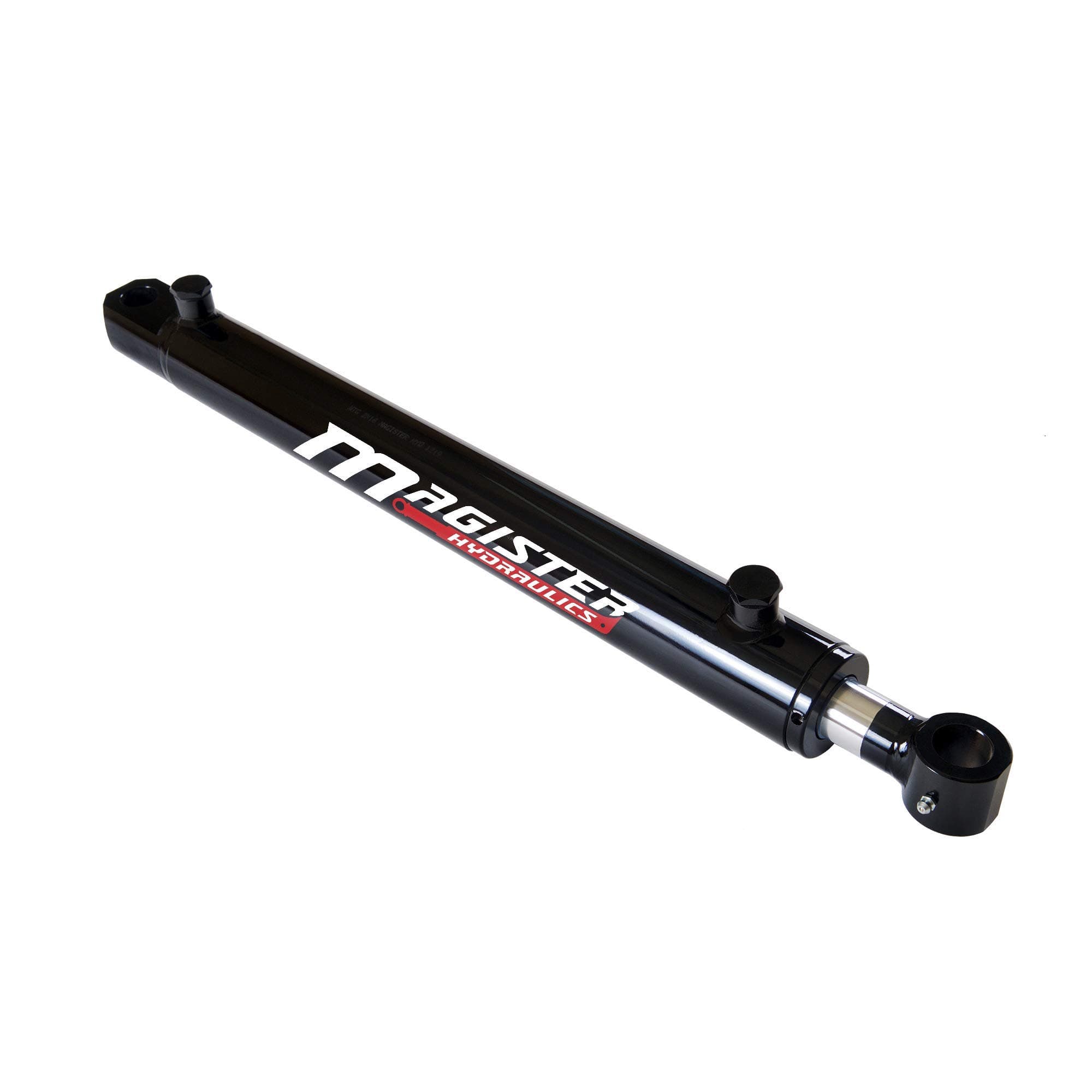 Magister Hydraulics Double Acting Hydraulic Cylinder - Tang Universal Hydraulic Cylinder 2.5" Bore, 22 inch Stroke Tang Style (2.5x22)