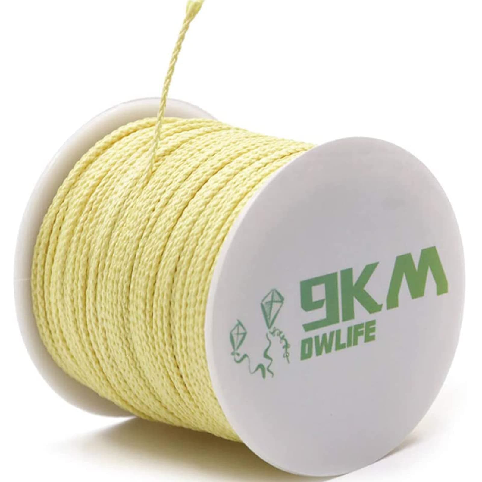 Braided Kevlar Cord, 100lb~2000lb, High Tensile Strength, Abrasion, Flame Retardant, Kite String, Fishing Line, Model Rocket Shock, Tactical Survival Paracord