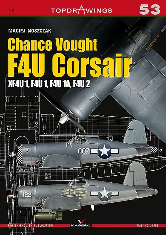 Chance Vought F4U Corsair: 7053 (Top Drawings) Paperback – 27 April 2018