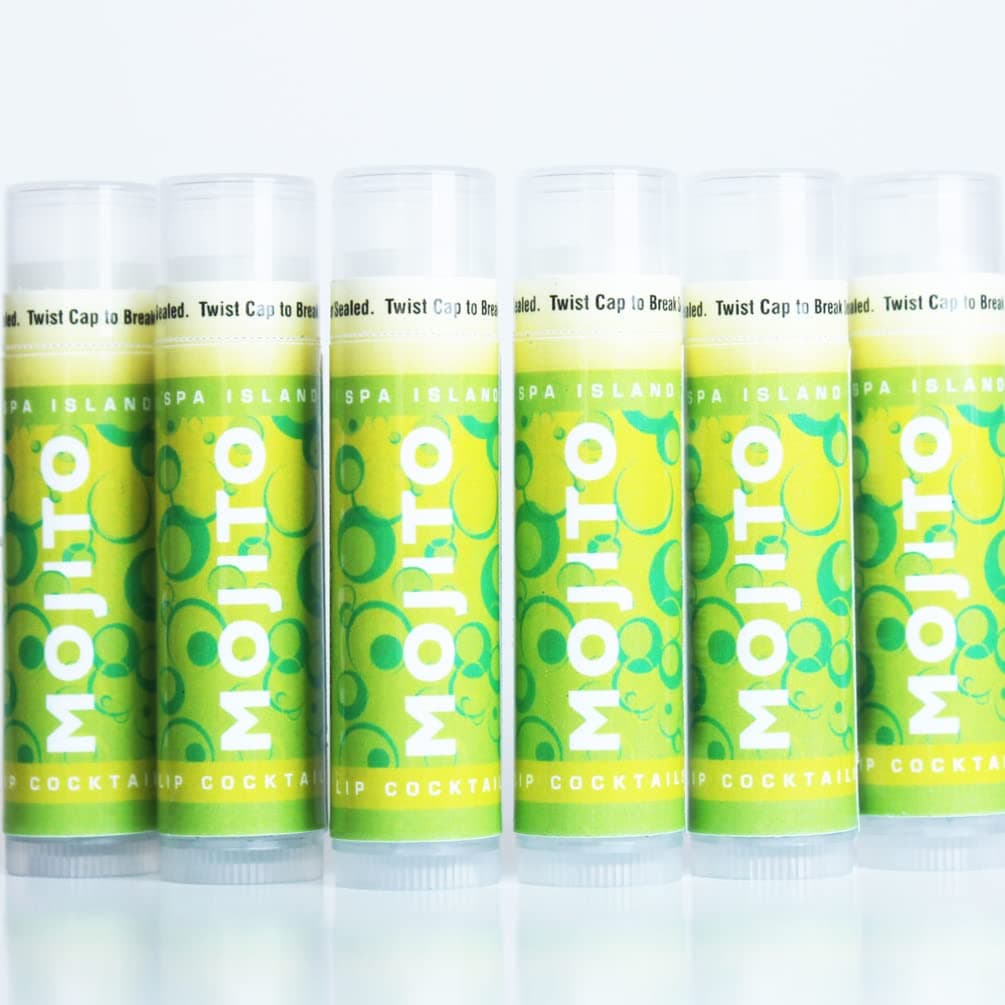 Sun Protection, Moisturizing Mojito Lip Balm - Pack of 6