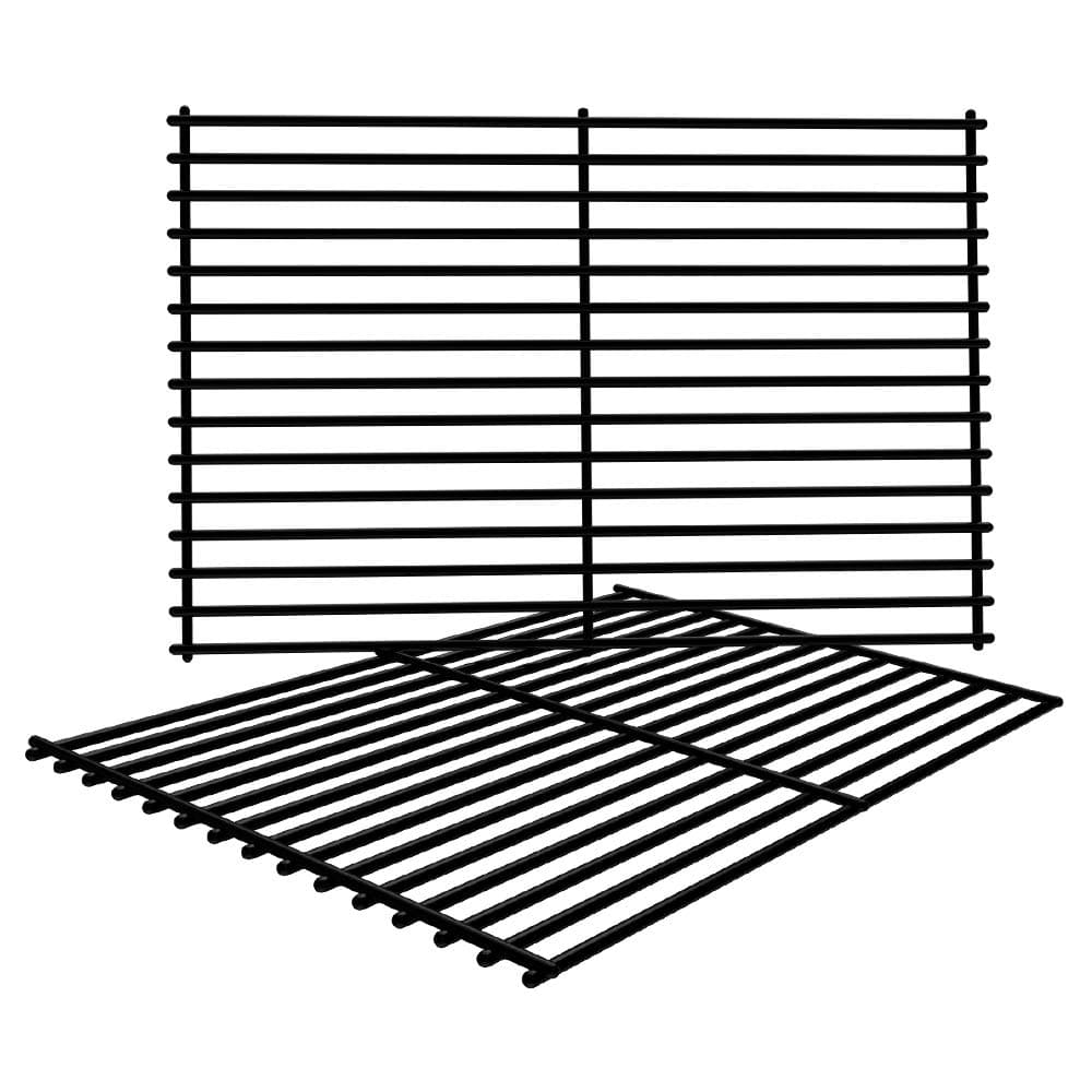 SHINESTAR Cooking Grate Grill Grid Replacement for Thermos Grill Parts 461252605, Kirkland Front Avenue 463230703, Charbroil 463261306, Kenmore, Master Chef, BBQ Pro, Porcelain Steel Grate(SS-KW008)