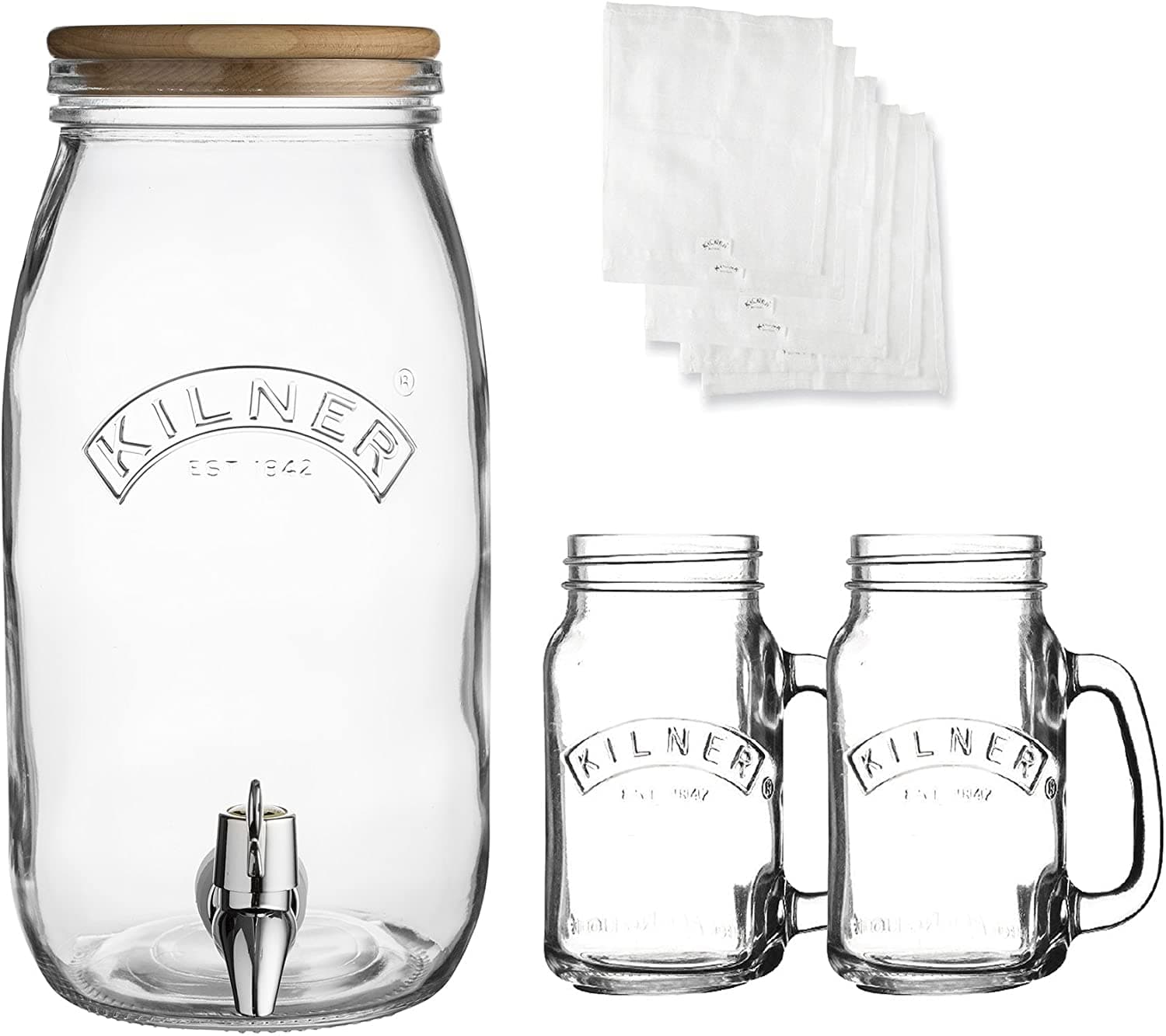 Kilner Kombucha Drinks Set