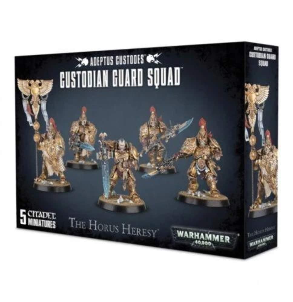 99120108006 "Adeptus Custodes Custodian Guard Miniature Game,Black