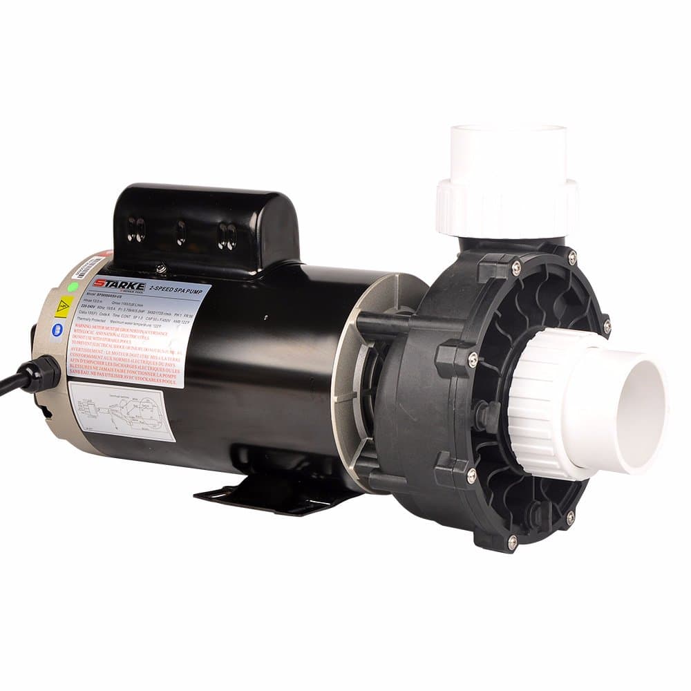 Starke Pro X Series 2 Speed 220-240V 60Hz 5.0HP 3.75kW Spa Pump 56 Frame