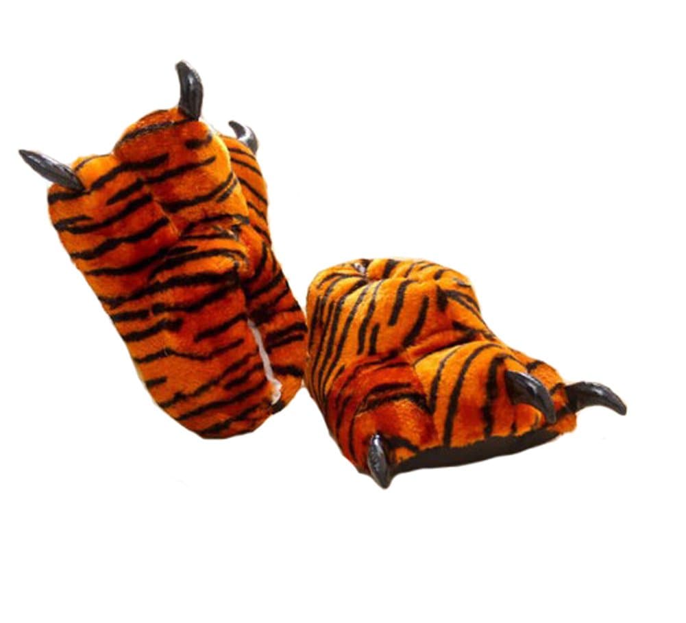 TONWHARUnisex-adult Home Slippers Cartoon Cosplay Paw Claw Shoes