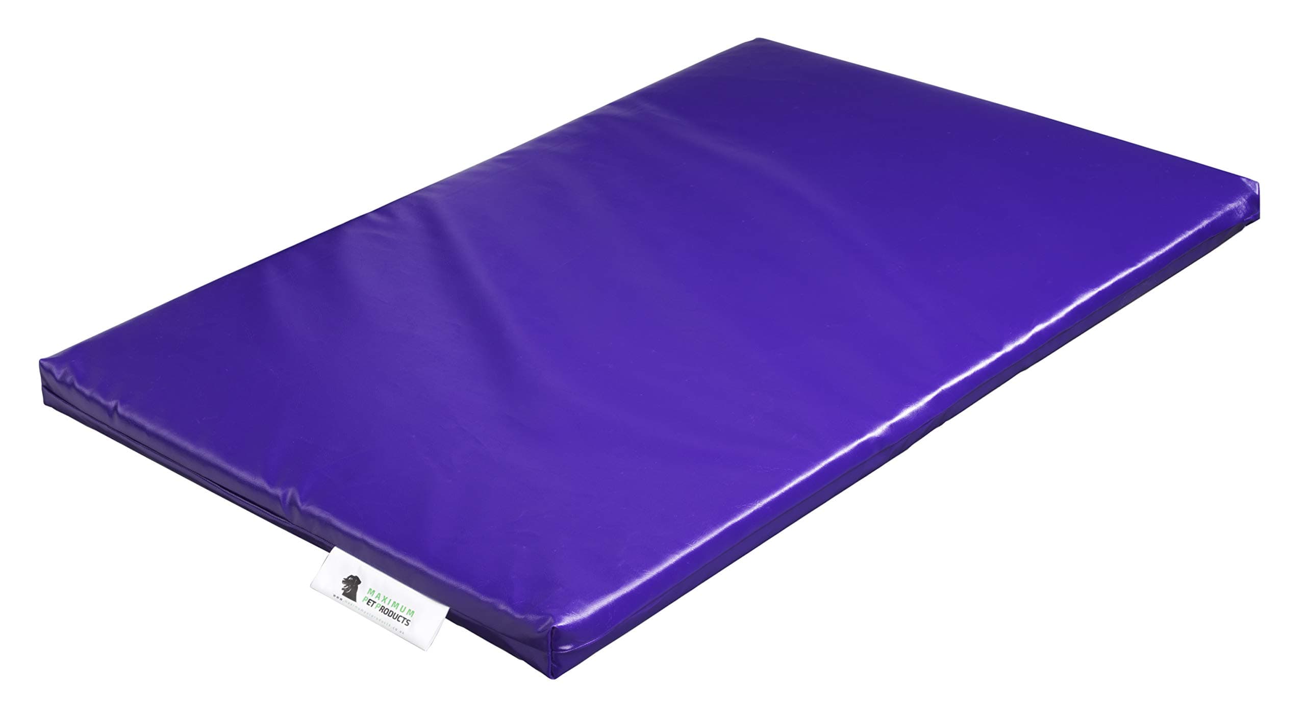 Maximum Pet Products Tough chew waterproof dog crate bed (Medium, Purple) 75cm x 52cm x 5cm