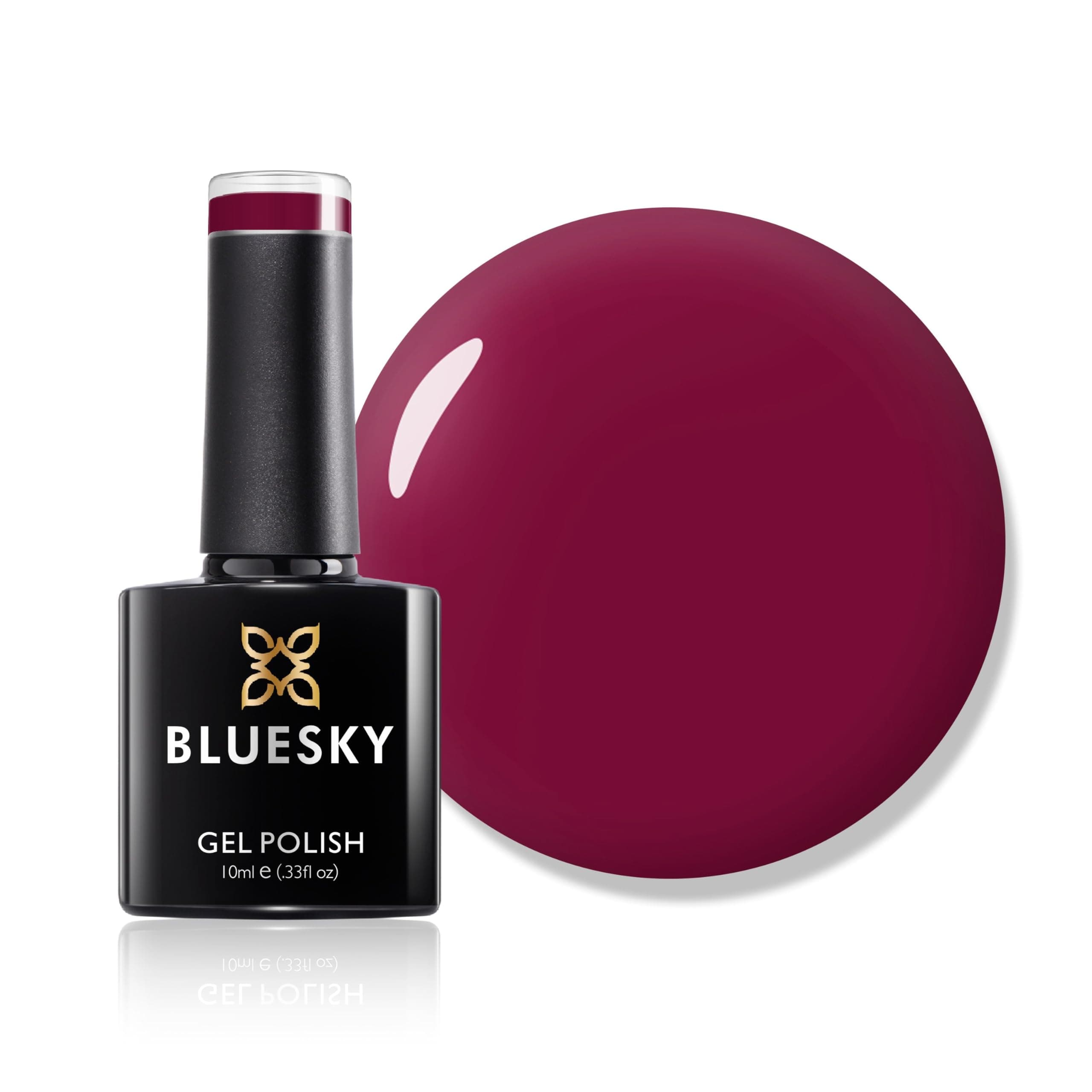 Bluesky Gel Polish, Dark Red, A013
