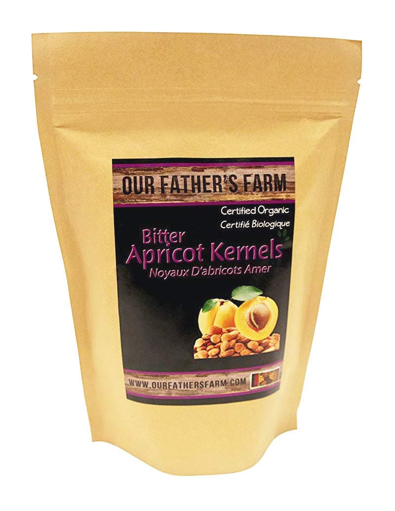 Apricot Kernels/Seeds (4 Pounds / 1.8kgs) Our Father's Farm Bitter Certified Organic Raw