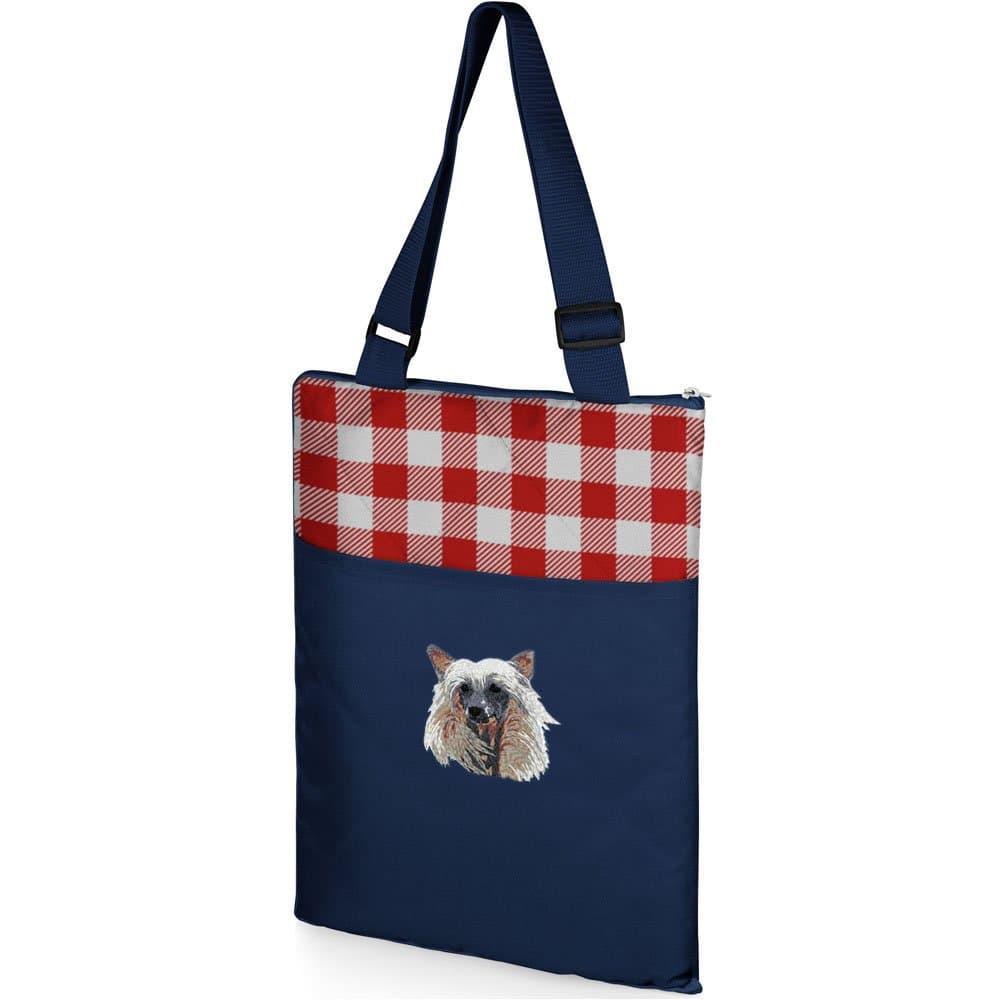 Cherrybrook Checker Dog Breed Embroidered Vista Outdoor Blanket (All Breeds)