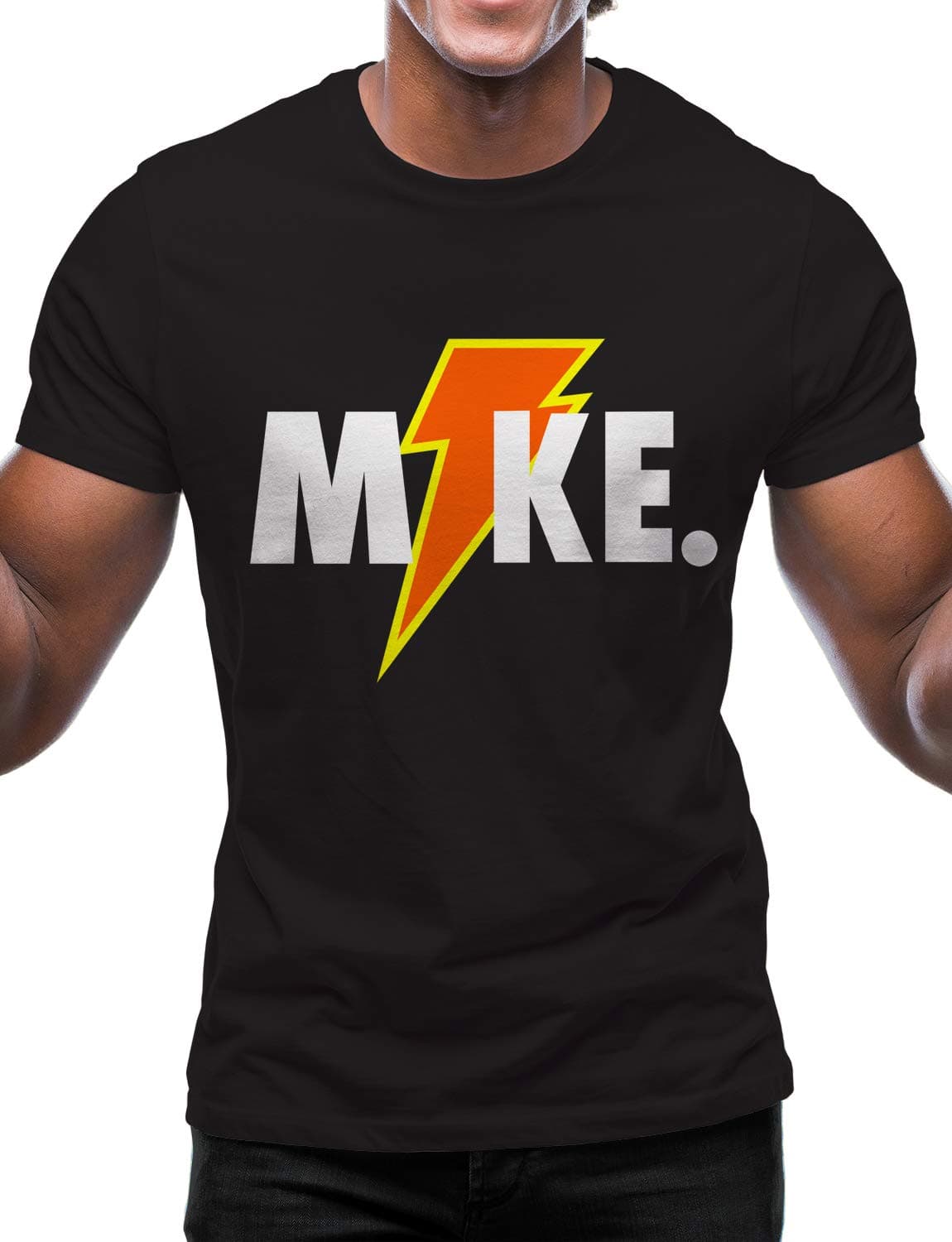 Swag Point100% Cotton Urban Streetwear Graphic Hoodie Tee Shirts, Mike-wht, XXL