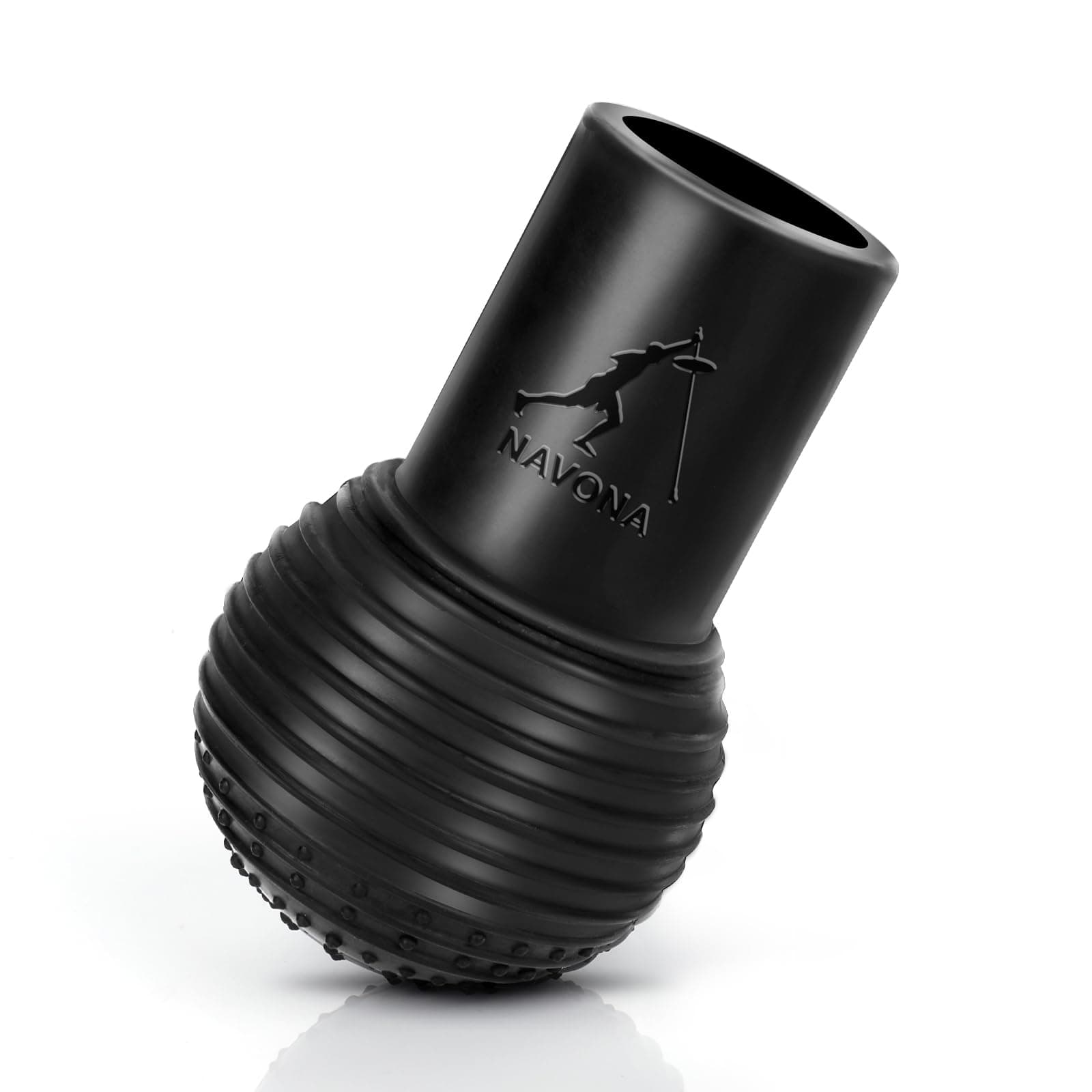 Navona Landmine Attachment for Bar, Bar landmine 2 inch, Sturdy and Easy to Use with 360° Rotation - for Press, Row, Rotate, Split Squat, with The Natural Rubber, Fit 2-Inch Olympic Bar