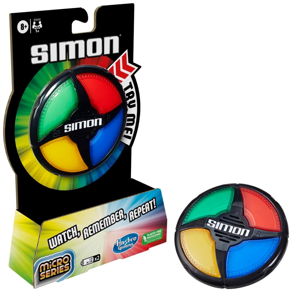 – Hasbro Gaming Simon Micro Series Game