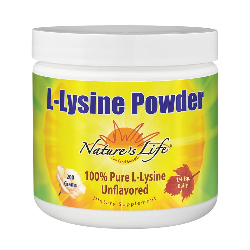 L-Lysine Powder, Unflavored, 200 g
