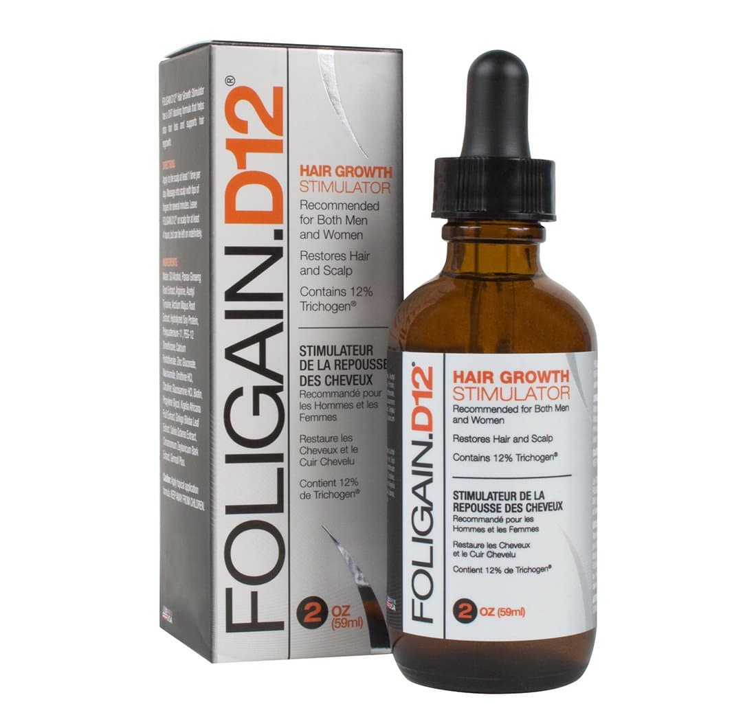 FOLIGAIN.D12 Hair Growth Stimulator, 2 Ounce