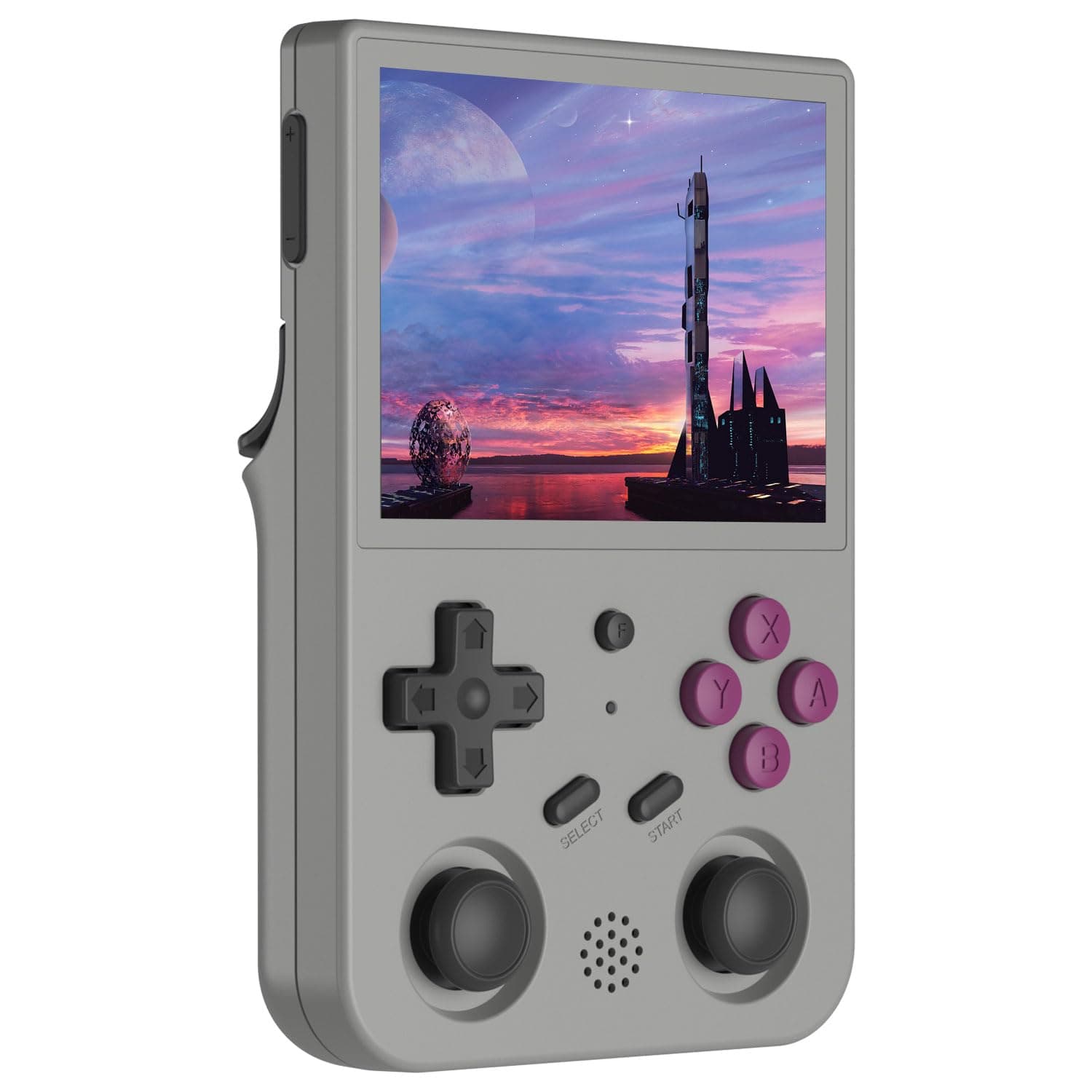 Retro Handheld Game Linux System RG3566 3.5 inch IPS Screen,RG353VS with 64G TF Card Pre-Installed 4452 Games Supports 5G WiFi 4.2 Bluetooth Online Fighting,Streaming and HDMI