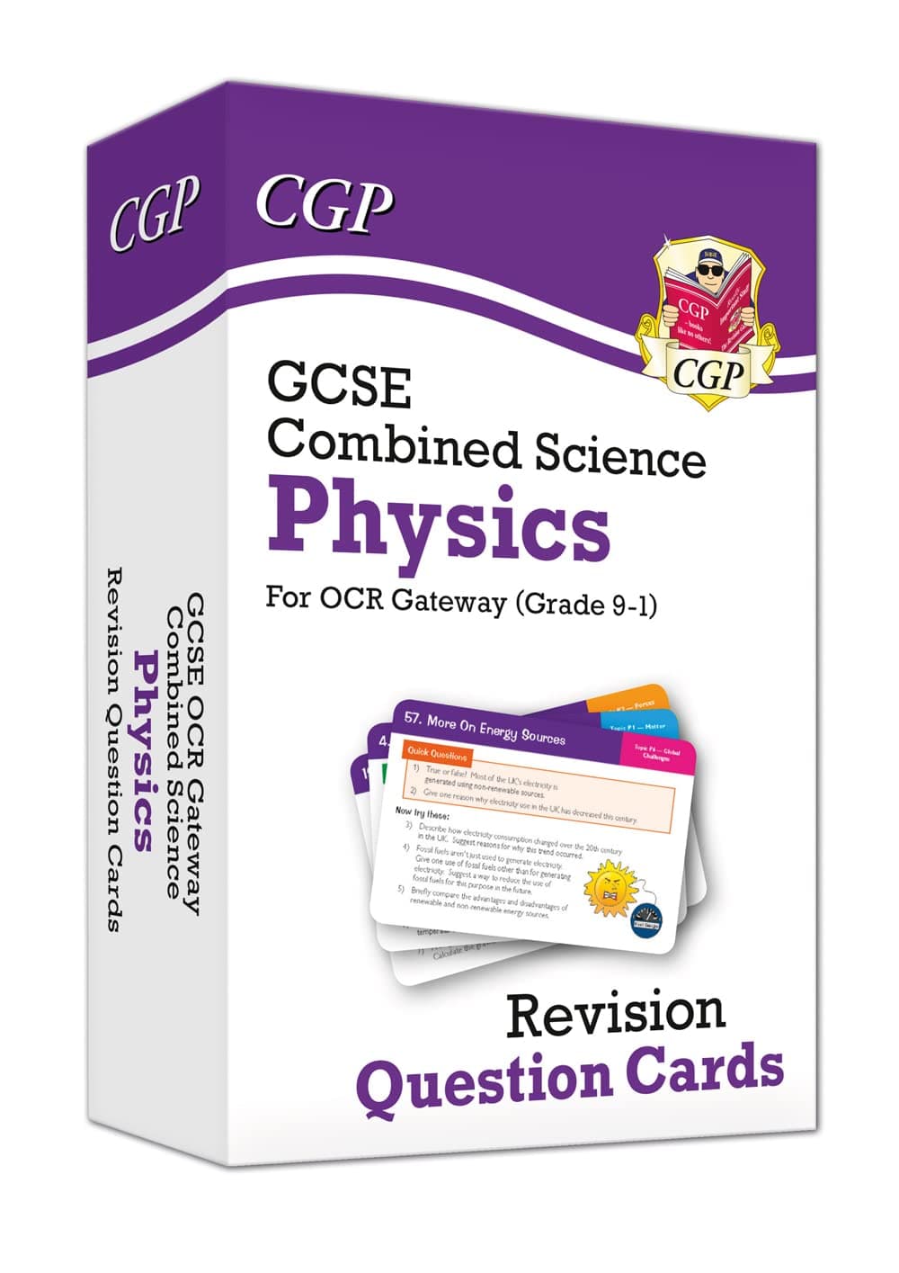 GCSE Combined Science: Physics OCR Gateway Revision Question Cards: for the 2026 and 2027 exams (CGP OCR Gateway GCSE Combined Science)