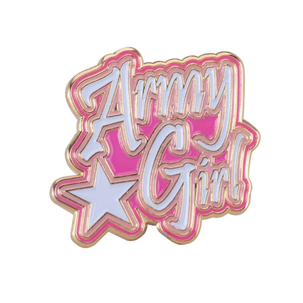 Lapel Pins - Army Girl W04S70C