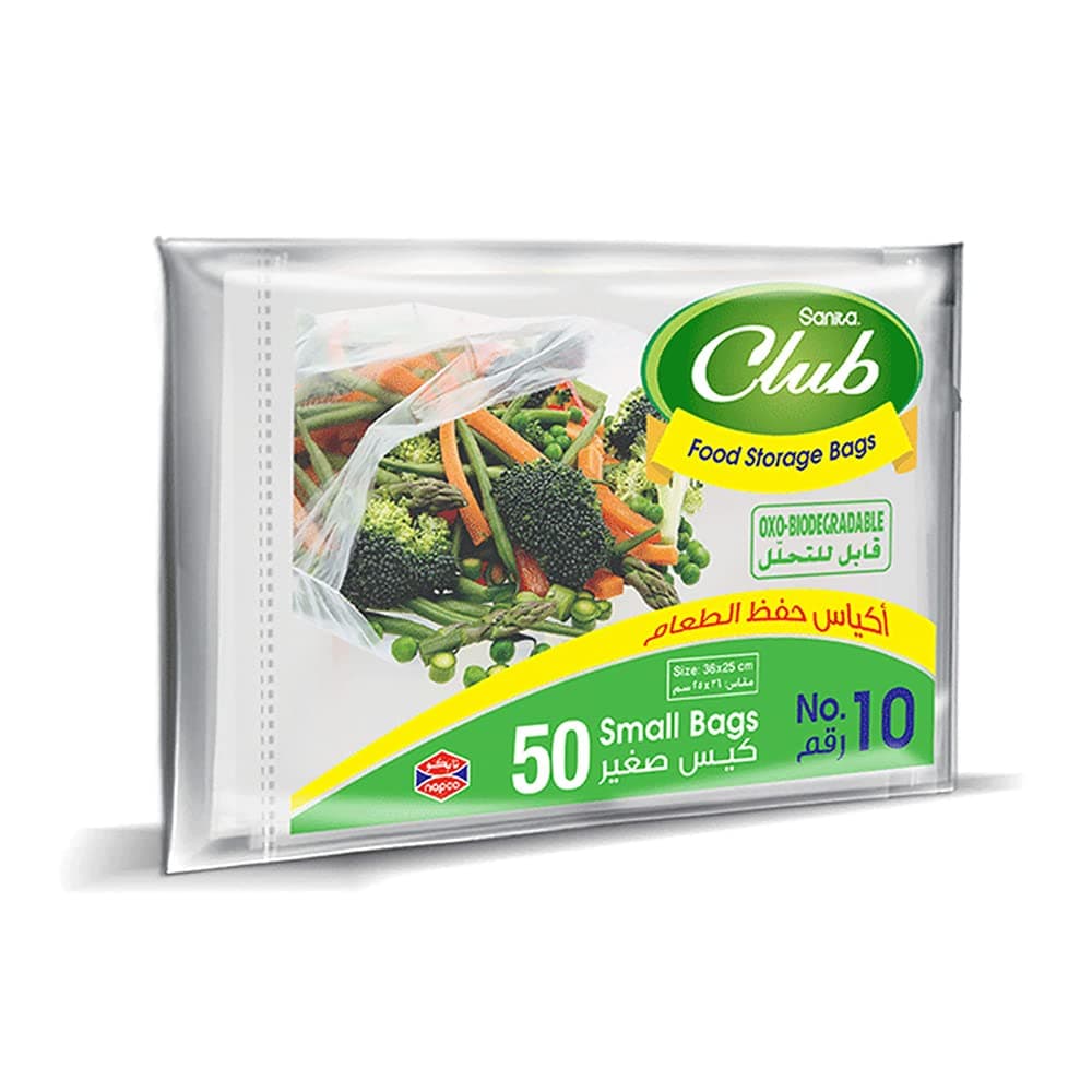 Sanita Club Napco Food Storage Bag No:10 50's