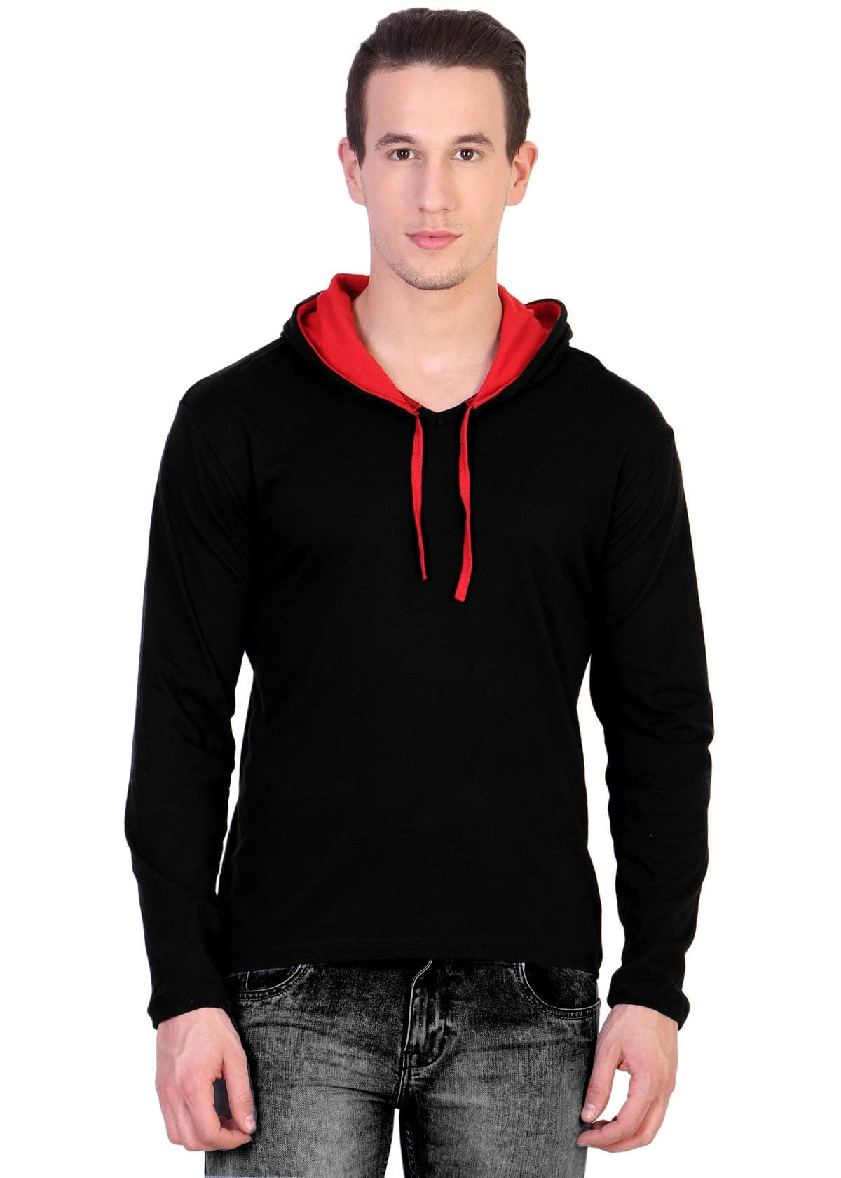 Katso Men's Cotton Hooded Hoodie