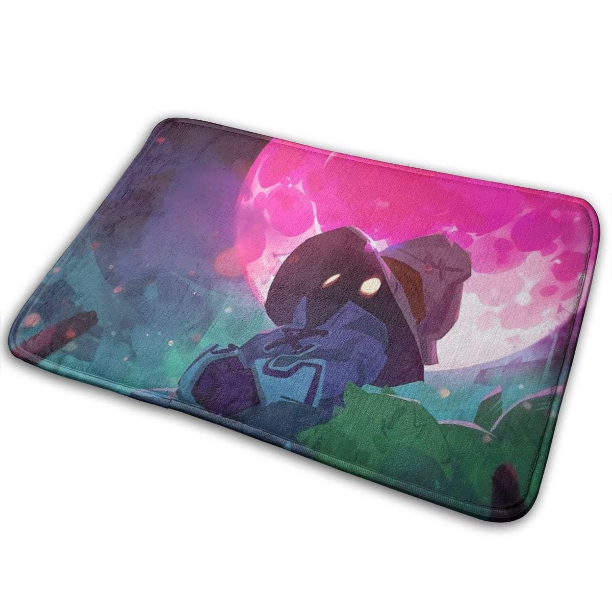 Final Fantasy IX Vivi Orunitia Door Mat Heavy Duty Doormat Non Slip Indoor Outdoor Area Rugs Floor Mats Cover Carpet for Entry Garage Patio High Traffic Areas,15.7x23.5 Inches