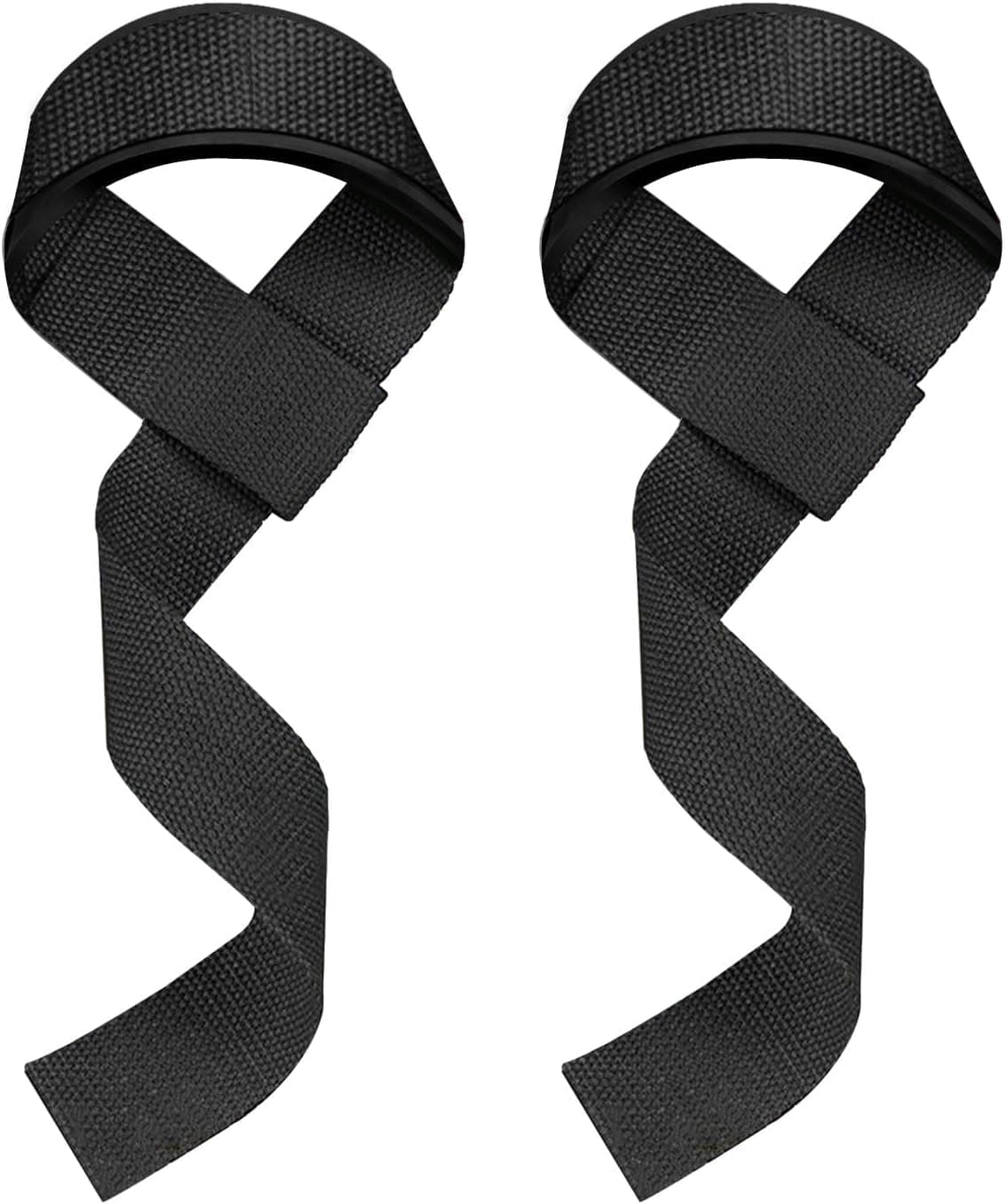 Lifting Straps, Weightlifting Straps, Deadlift Straps with Padded Neoprene for Power Lifting, Bodybuilding, Gym Workout, Strength Training & Fitness Workout