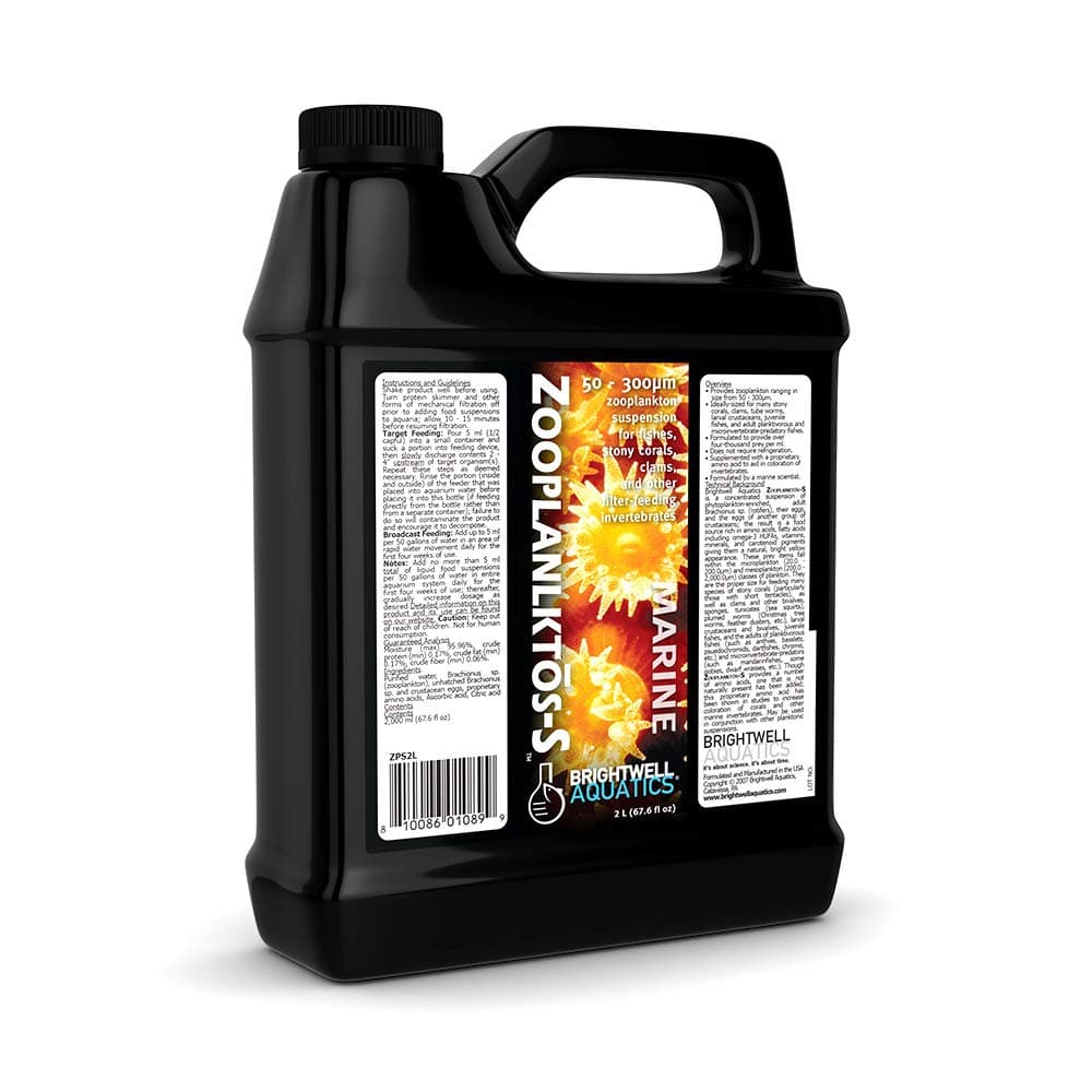ZooPlanktos S - Liquid Zooplankton Food Supplement for Marine and Reef Aquariums