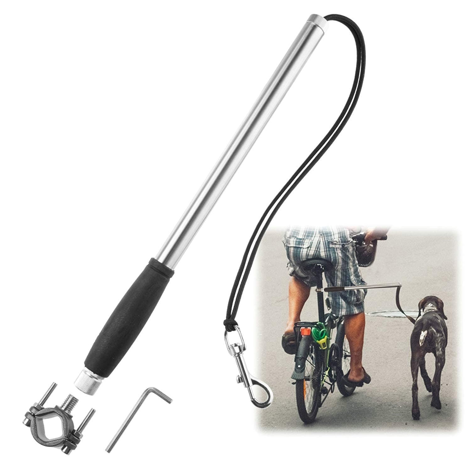 Buddy - Hands Free Dog Leash Connector - Biking, Jogging, Hiking, Walking