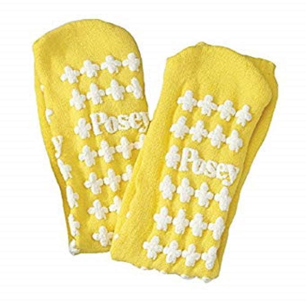 Socks Non Skid Regular Yellow - 1 Pair - Model 6239y