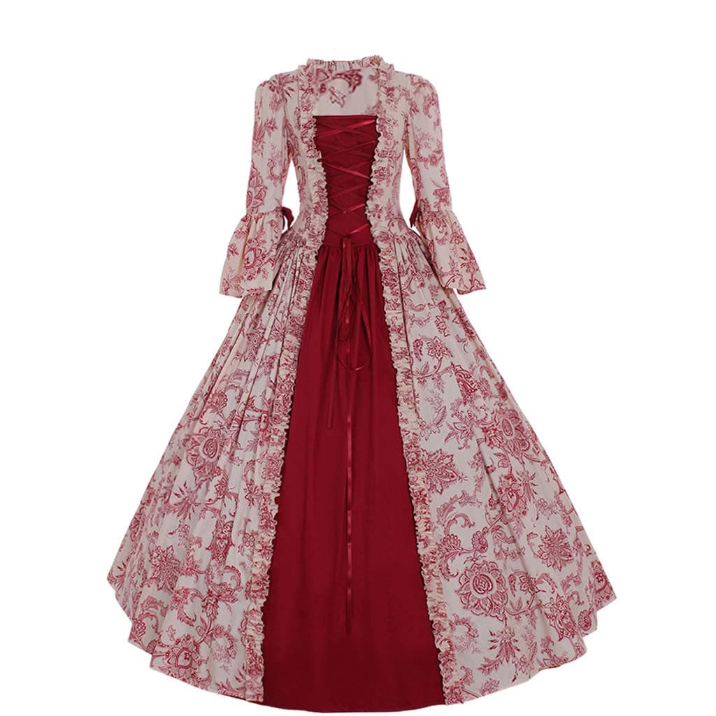 Women's Victorian Rococo Dress Inspiration Maiden Costume